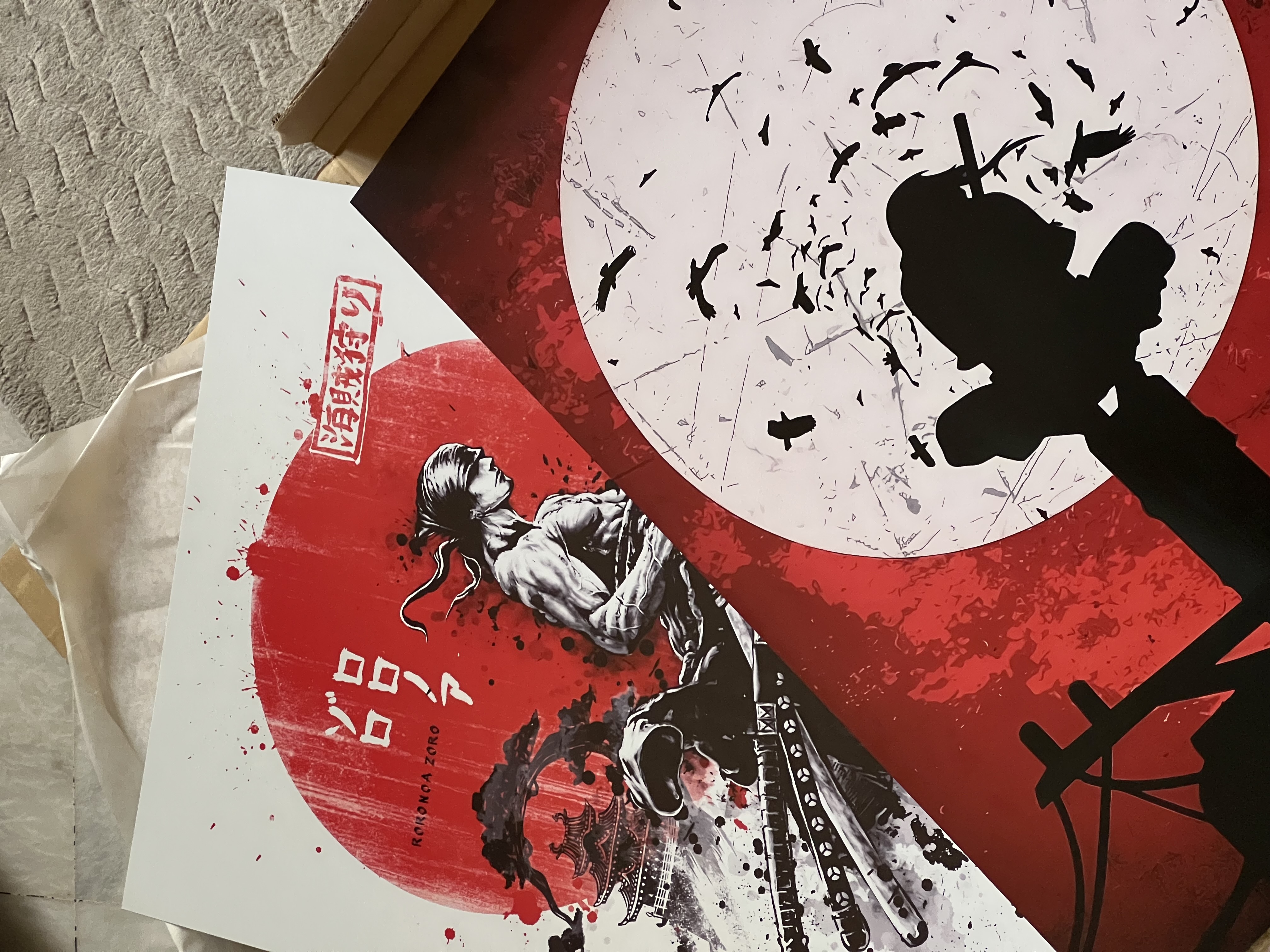 Original artwork printed as Metalli metal posters