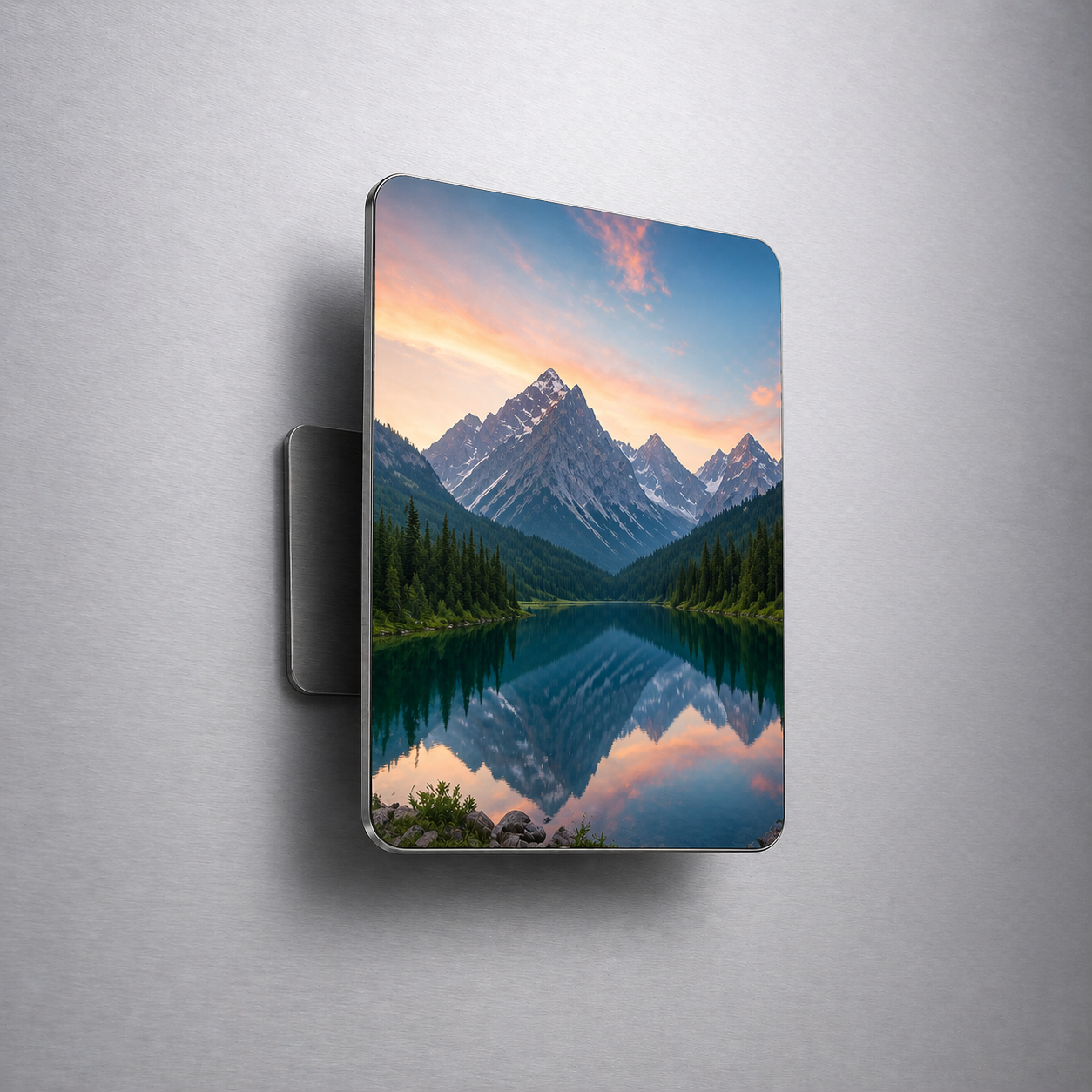Printed on metal